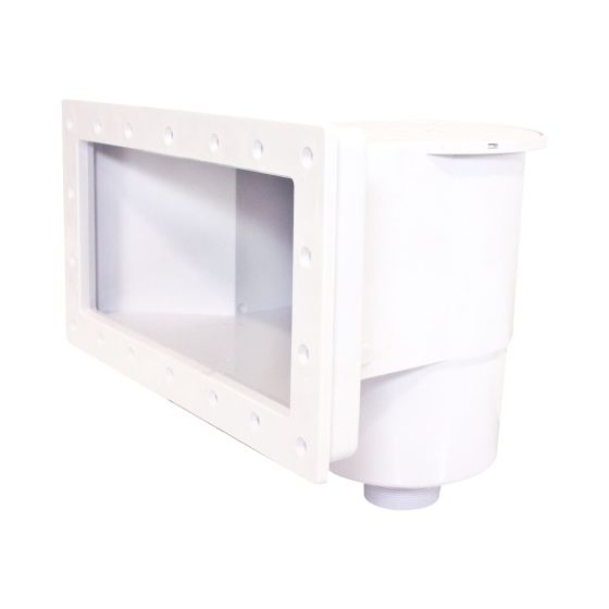 Desnatador de tapa cuadrada con canastilla para piscina