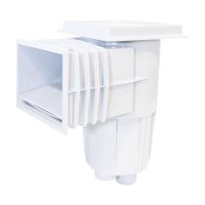 Desnatador de tapa cuadrada con canastilla para piscina