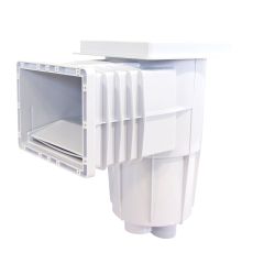 Desnatador de tapa cuadrada con canastilla para piscina