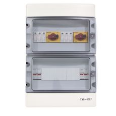 Caja de protección para corriente directa