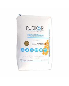 Bulto de resina catiónica para suavizador