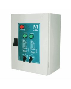 Tablero dúplex alternador-simultaneador para sistema cárcamo