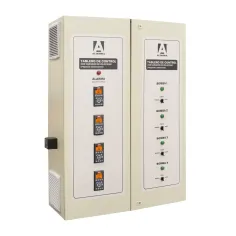 Tablero cuadruplex alternador-simultaneador con variador de frecuencia por motobomba