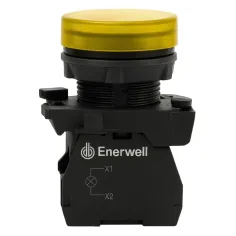 Indicador LED Ámbar 127V