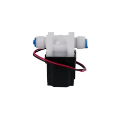 Válvula solenoide para autoflush 24VDC, conexión tubo 1/4"